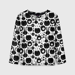 Лонгслив детский Мультяшки, цвет: 3D-принт