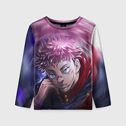 Лонгслив детский JUJUTSU KAISEN SUKUNA, цвет: 3D-принт