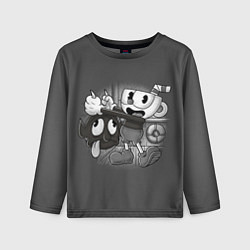 Детский лонгслив CUPHEAD