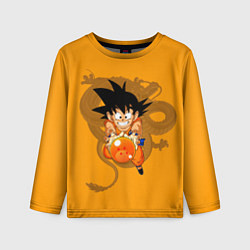 Лонгслив детский Kid Goku, цвет: 3D-принт