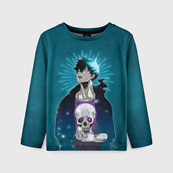 Лонгслив детский Jin-Woo and skull, цвет: 3D-принт