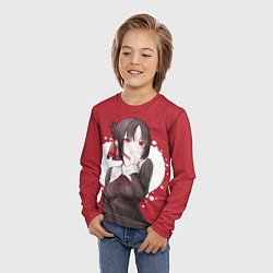 Лонгслив детский Kaguya Love, цвет: 3D-принт — фото 2