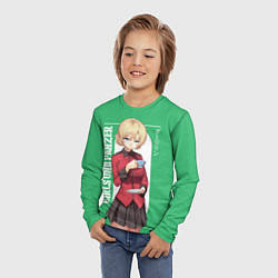 Лонгслив детский Darjeeling, цвет: 3D-принт — фото 2