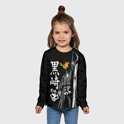 Лонгслив детский Bleach, Ичиго с мечом, цвет: 3D-принт — фото 2