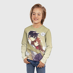 Лонгслив детский Хоримия, цвет: 3D-принт — фото 2
