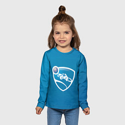 Лонгслив детский Rocket League Fan, цвет: 3D-принт — фото 2