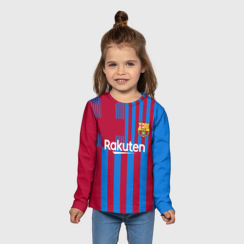 Детский лонгслив Гризманн Барселона 20212022 / 3D-принт – фото 5