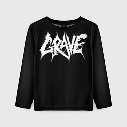 Лонгслив детский Grave, цвет: 3D-принт