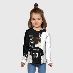 Лонгслив детский Ринтаро Суна Suna Rintaro, цвет: 3D-принт — фото 2