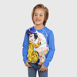 Лонгслив детский Приоритет чудо-яйца, цвет: 3D-принт — фото 2
