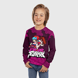 Лонгслив детский Boyfriend and Girlfriend, цвет: 3D-принт — фото 2