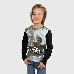 Лонгслив детский ГЕНШИН ИМПАКТ ТАРТАЛЬЯ, цвет: 3D-принт — фото 2