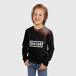 Лонгслив детский Cyber NIN, цвет: 3D-принт — фото 2