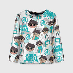 Лонгслив детский ТООРУ ОЙКАВА OIKAWA TORU, цвет: 3D-принт