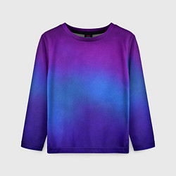 Лонгслив детский Leather gradient, цвет: 3D-принт