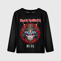 Лонгслив детский Iron Maiden, Senjutsu, цвет: 3D-принт