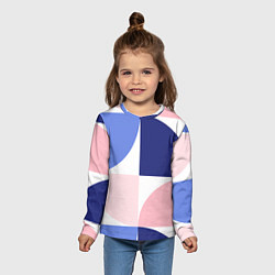 Лонгслив детский Узоры, цвет: 3D-принт — фото 2