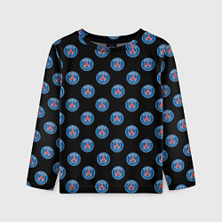 Детский лонгслив ПСЖ ПАТТЕРН PSG PATTERN