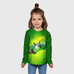 Лонгслив детский Hot Wheels Хот Вилс, цвет: 3D-принт — фото 2