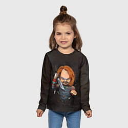 Лонгслив детский КУКЛА ЧАКИ, цвет: 3D-принт — фото 2