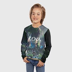 Лонгслив детский Кена с тленышами, цвет: 3D-принт — фото 2