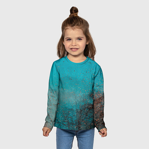 Детский лонгслив Препятствия на пути к цели / 3D-принт – фото 5