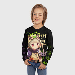 Лонгслив детский Саю Genshin Impact, цвет: 3D-принт — фото 2