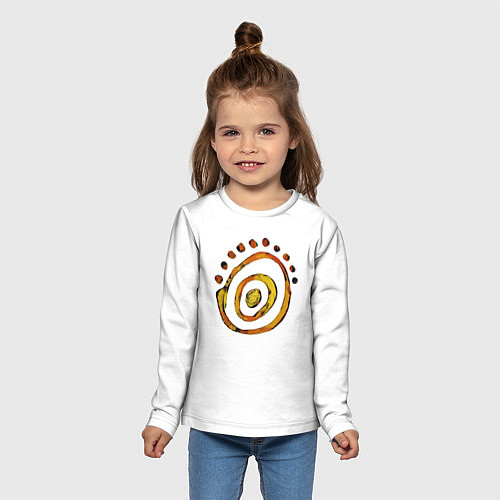 Детский лонгслив Дух Лета / 3D-принт – фото 5