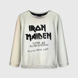 Лонгслив детский Live at Donington - Iron Maiden, цвет: 3D-принт
