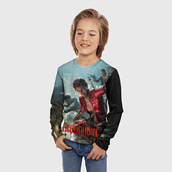 Лонгслив детский Vampire: The Masquerade - Bloodhunt, цвет: 3D-принт — фото 2
