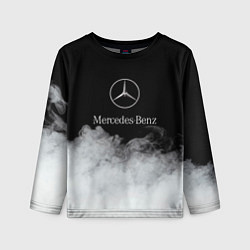 Лонгслив детский Mercedes-Benz Облака, цвет: 3D-принт