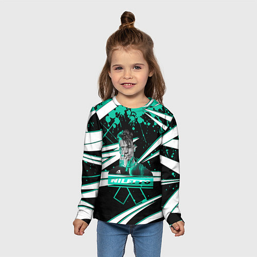 Детский лонгслив Niletto: Данила Прытков / 3D-принт – фото 5