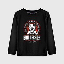 Детский лонгслив Бультерьер Bull Terrier