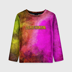Лонгслив детский Color Smoke Duke Nukem, цвет: 3D-принт