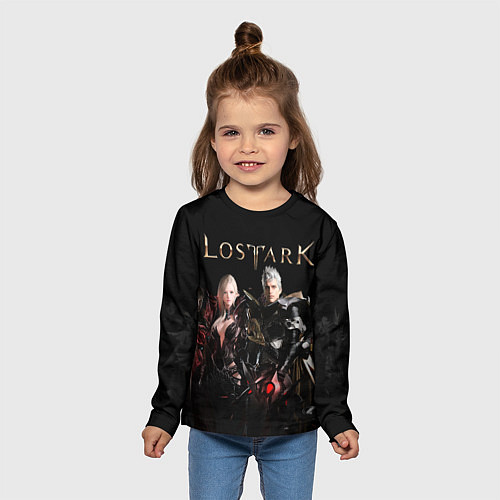Детский лонгслив LOST ARK герои / 3D-принт – фото 5
