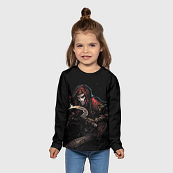 Лонгслив детский The Grim Buffoon, цвет: 3D-принт — фото 2