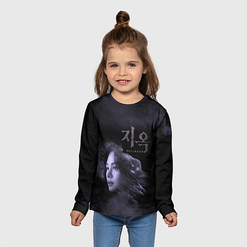 Детский лонгслив Min Hye jin / 3D-принт – фото 5