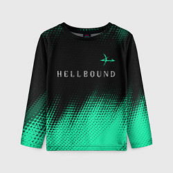 Лонгслив детский HELLBOUND - ARROWHEADS - Полутона, цвет: 3D-принт