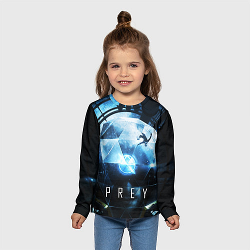 Детский лонгслив Prey - Morgan Yu / 3D-принт – фото 5