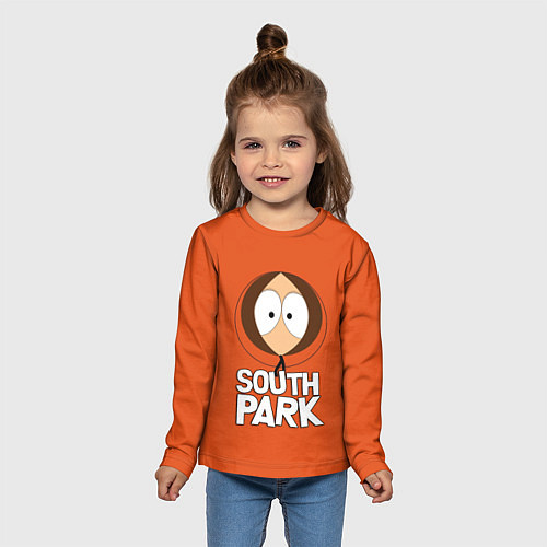 Детский лонгслив Южный парк Кенни South Park / 3D-принт – фото 5