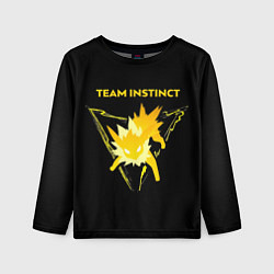 Лонгслив детский Team Instinct - Pokemon GO, цвет: 3D-принт