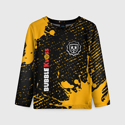 Детский лонгслив БАБЛ КВАС - Брызги