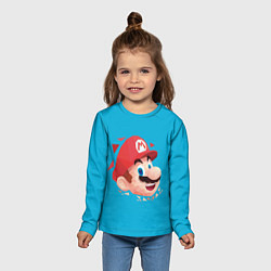 Лонгслив детский Mario арт, цвет: 3D-принт — фото 2
