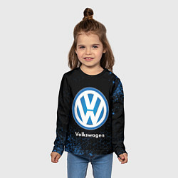 Лонгслив детский Volkswagen - Объемный, цвет: 3D-принт — фото 2
