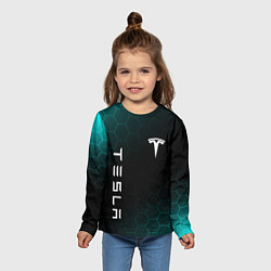 Лонгслив детский ТЕСЛА TESLA, цвет: 3D-принт — фото 2