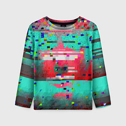 Детский лонгслив Fashion glitch 2088