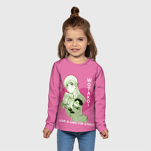 Детский лонгслив Wotakoi / 3D-принт – фото 5