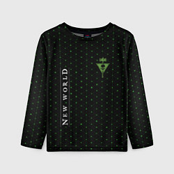 Детский лонгслив NEW WORLD - СИНДИКАТ - Графика