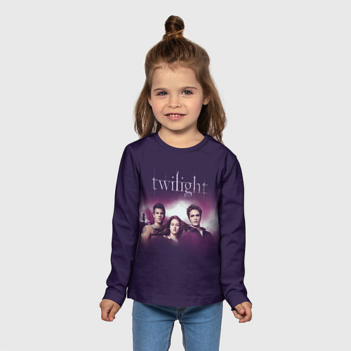 Детский лонгслив Персонажи Twilight / 3D-принт – фото 5