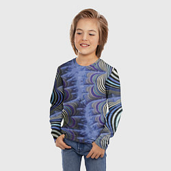 Лонгслив детский Abstraction pattern 2022, цвет: 3D-принт — фото 2